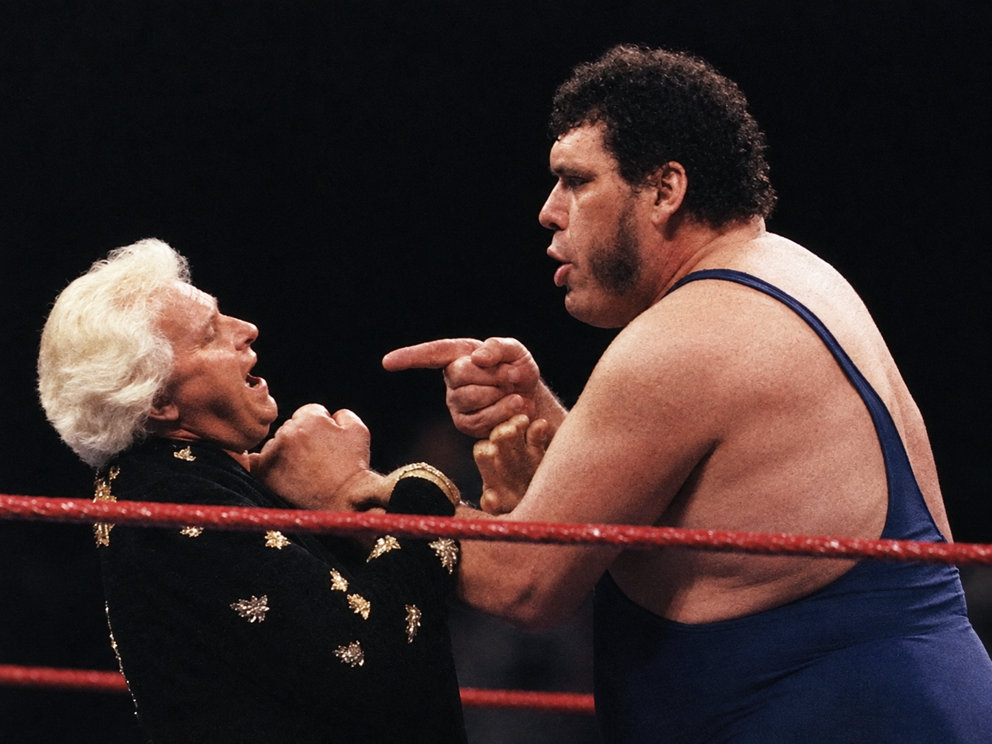 Andre the Giant rejected Bobby Heenan after the Colossal Connection lost the WWF Tag Team Championship at WrestleMania VI in Toronto. 