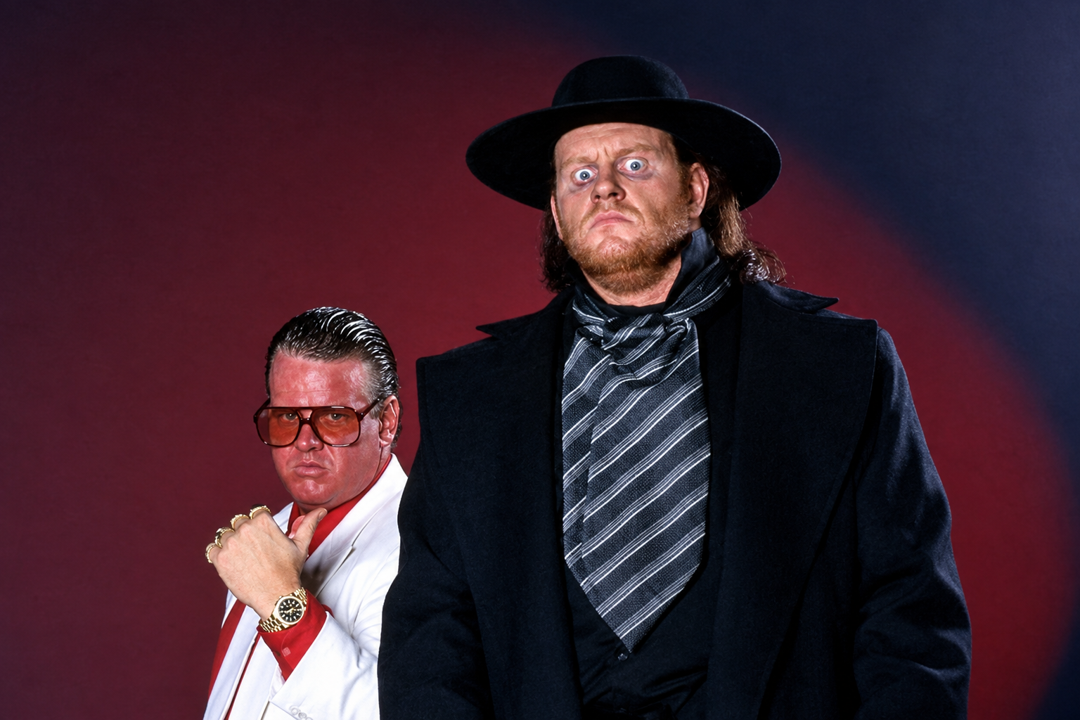 The Undertaker made his televised character debut as Ted DiBiase’s mystery partner at Survivor Series 1990. 